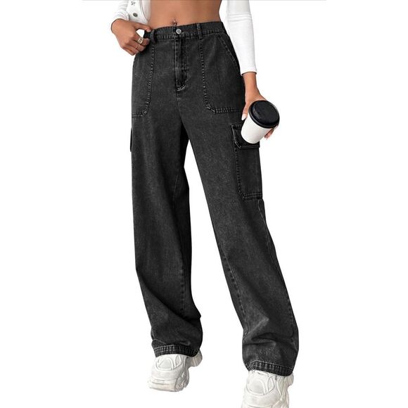 High Waisted Running Shorts Athletic Workout Shorts Quick Dry w/ Zipper Pocket S - Picture 3 of 6